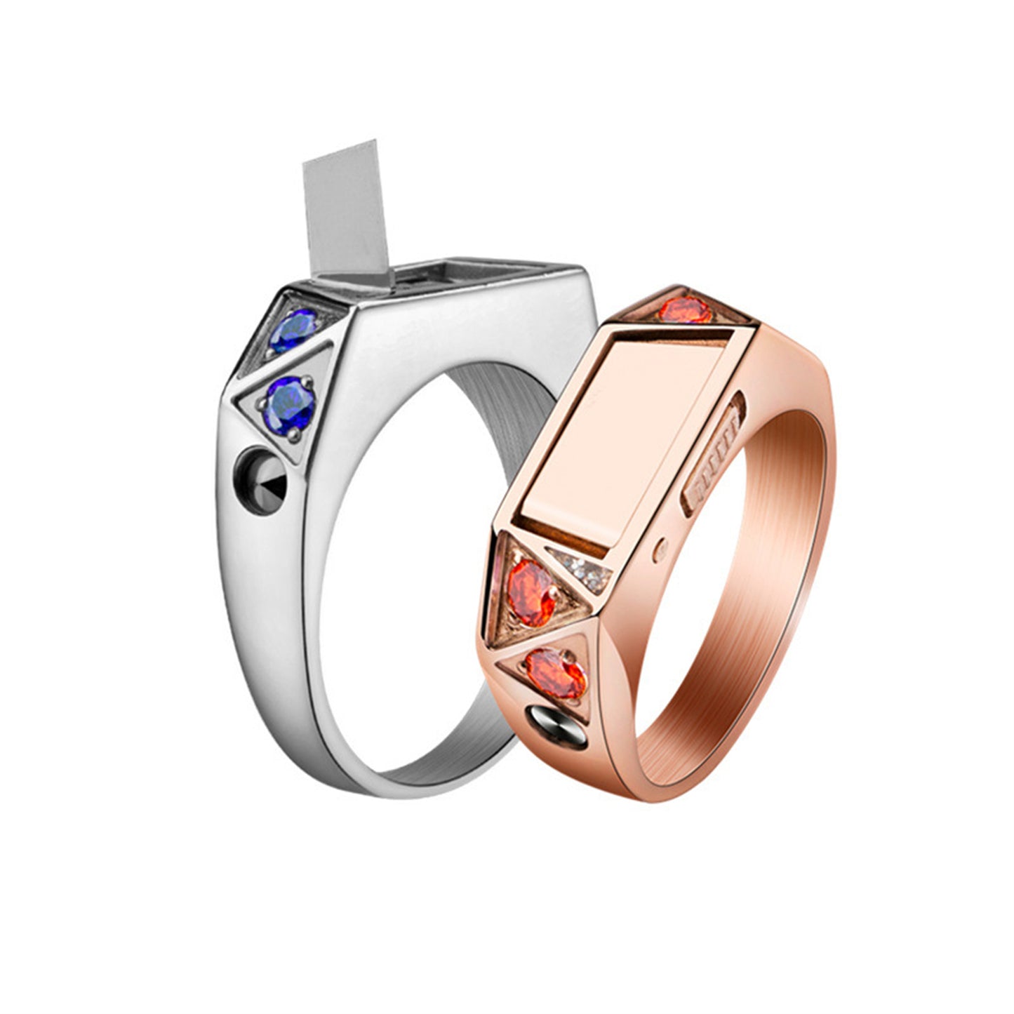 Custom letter ring,Self defense safety ring