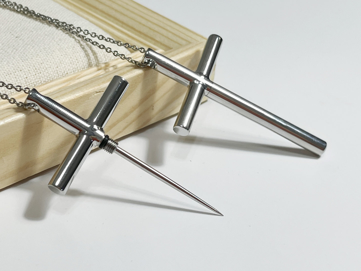Cross safety necklace,self defense necklace