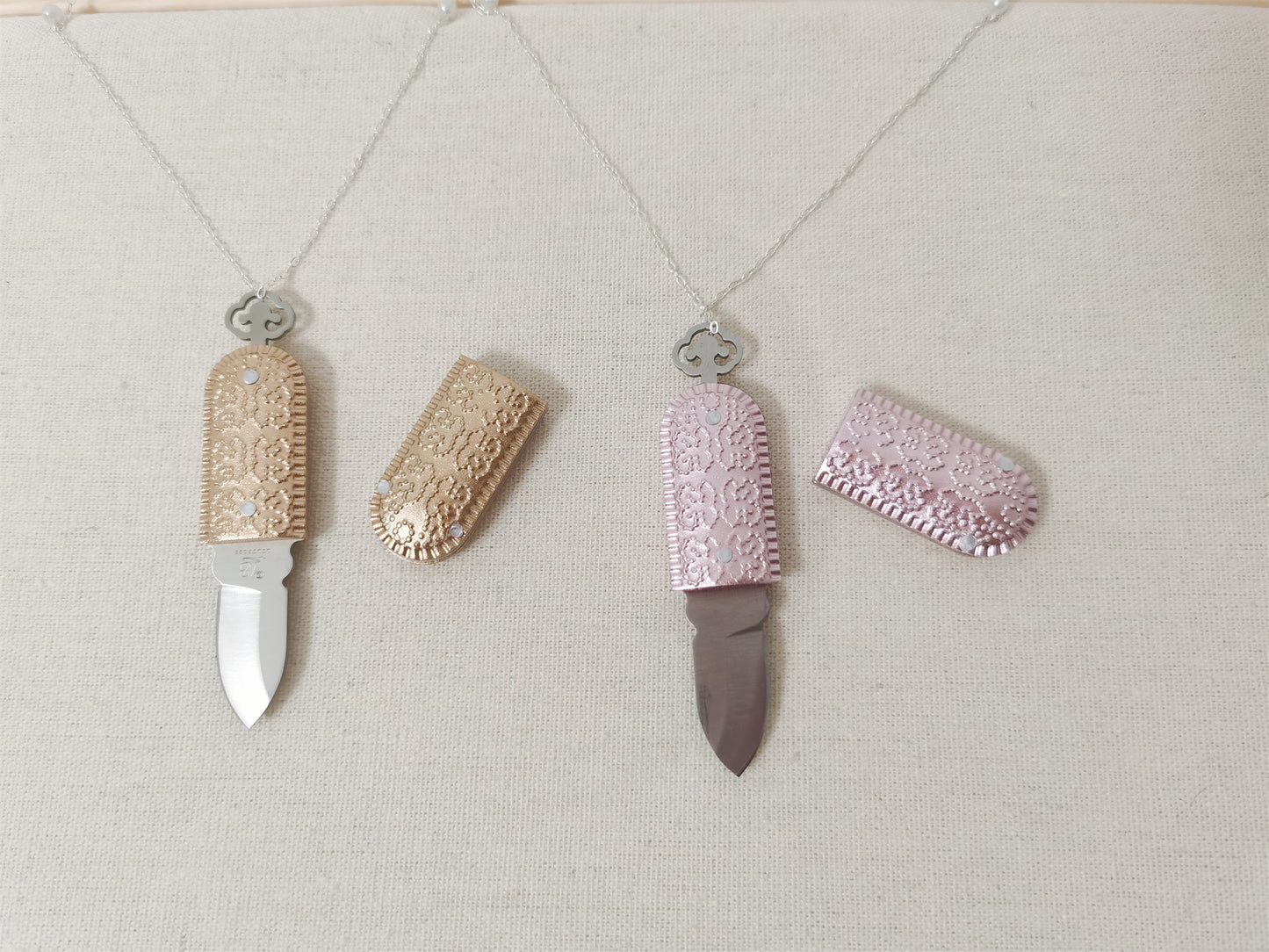 Self defense Necklace,pink EDC necklace,Safety necklace