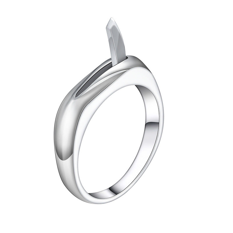 S925 silver safety ring,self defense ring,gift for her